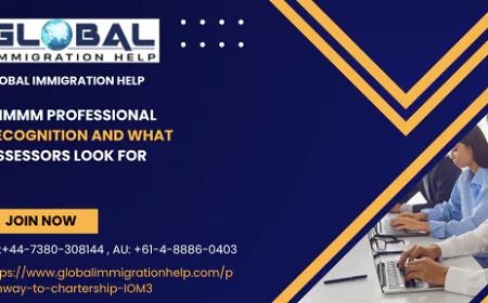 MIMMM Professional Recognition and What Assessors Look For