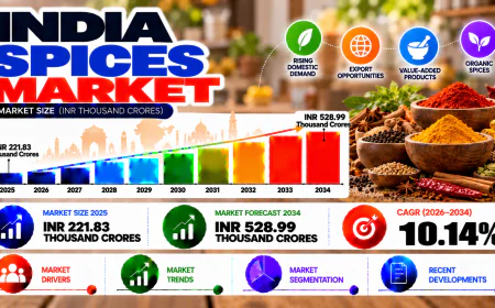 India Spices Market 2026–2034: Packaged Seasonings, Culinary Innovation, Export Opportunities & Growth Prospects