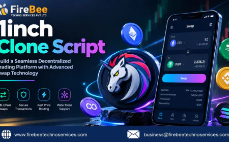 How 1inch Clone Script Differs From Standard DEX Development