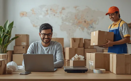 Send Parcels Online in India with Easy Courier Booking