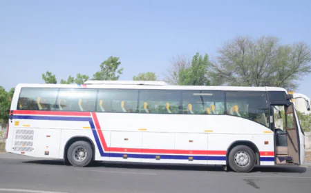 Volvo 9600 Bus Rental in Jaipur, A Comfort journey