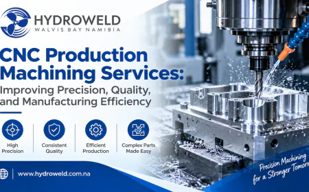 CNC Production Machining Services: Improving Precision, Quality, and Manufacturing Efficiency