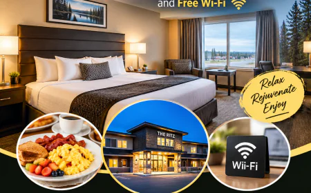 Comfortable Hotel Accommodation in Whitecourt, Canada, with Complimentary Breakfast and Free Wi-Fi