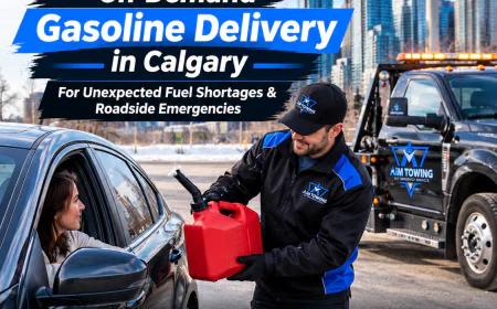 On-Demand Gasoline Delivery in Calgary for Unexpected Fuel Shortages and Roadside Emergencies