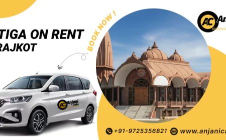 Ertiga on Rent in Rajkot | Book with Anjani Cabs