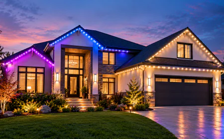 7 Ways Permanent Outdoor Lighting Can Upgrade Your Columbus, IN Property