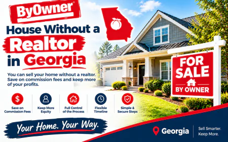 How to Sell a House Without a Realtor in Georgia
