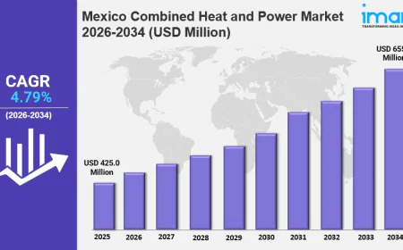 Mexico Combined Heat and Power Market Size Worth USD 655.9 Million by 2034 | CAGR: 4.79%: IMARC Group