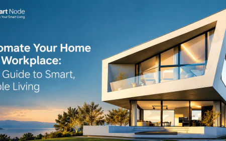 Automate Your Home and Workplace: Your Guide to Smart, Simple Living 