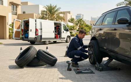 Tire Balancing Dubai: When to Book a Service