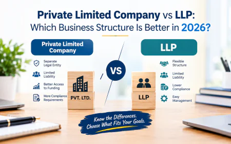 Private Limited Company vs LLP in 2026: Key Differences and Benefits
