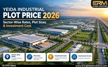 YEIDA Industrial Plot Price 2026: Sector-Wise Rates, Plot Sizes & Investment Cost