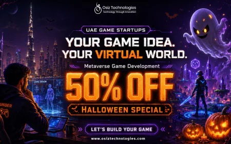 UAE’s Next Gaming Opportunity Is Virtual! ? Get 50% OFF Metaverse Game Development This Halloween with Osiz