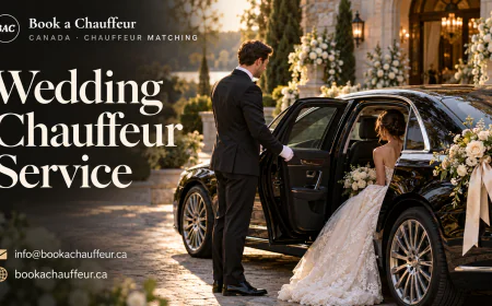 Wedding Chauffeur Service vs. Rideshare & Taxis: Why Professional Transport Wins for Canadian Weddings?