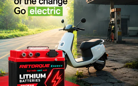 Best Lithium Battery Company in Greater Noida – Retorque Energy