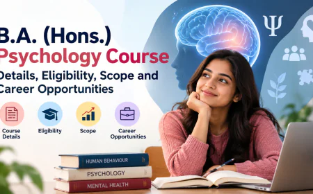 B.A. (Hons.) Psychology Course Details, Eligibility, Scope and Career Opportunities