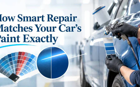 How Smart Repair Matches Your Car’s Paint Exactly