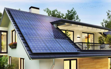 Ideas For Designing A House With Solar Panel Roofing