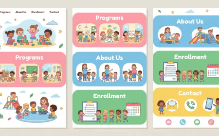 What Should Daycare Website Templates Include About Staff Training and Qualifications?