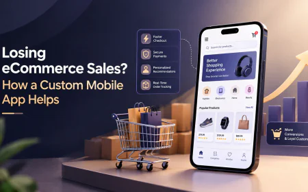 Losing eCommerce Sales? How a Custom Mobile App Can Help You Win Back Customers