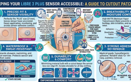 Keeping Your Libre 3 Plus Sensor Accessible: A Guide to Cutout Patches