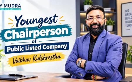 The Journey from Entrepreneur to Corporate Leader: Vaibhav Kulshrestha Youngest Chairperson