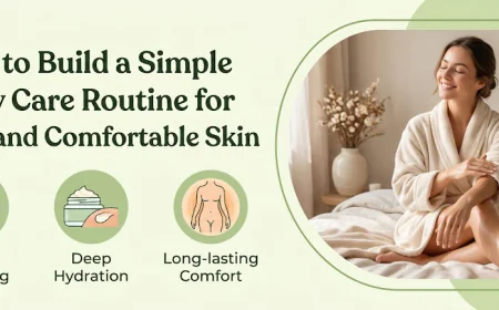 How to Build a Simple Body Care Routine for Soft and Comfortable Skin
