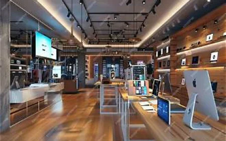 Premium Electronics Boutique Designer: Creating Sophisticated Technology Retail Spaces