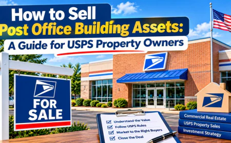 Sell Post Office Building Assets the Smart Way: What Every USPS Property Owner Should Know Before Going to Market