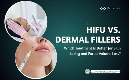 HIFU vs. Dermal Fillers: Which Treatment Is Better for Skin Laxity and Facial Volume Loss?