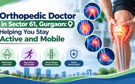 Orthopedic Doctor in Sector 61, Gurgaon: Helping You Stay Active and Mobile