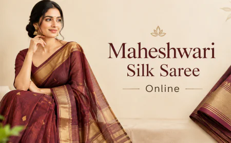 How to Check Colour Consistency in a Maheshwari Silk Saree