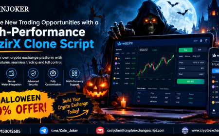 How Can a WazirX Clone Script Help You Build a Successful Crypto Exchange Business This Halloween?