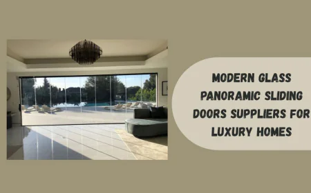 Modern Glass Panoramic Sliding Doors Suppliers for Luxury Homes