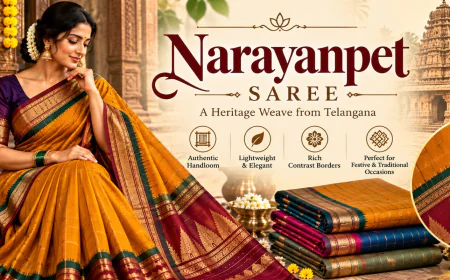 Narayanpet Cotton Sarees for Women Returning to Traditional Fashion