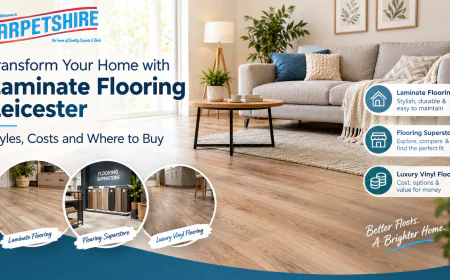 Transform Your Home with Laminate Flooring Leicester: Styles, Costs and Where to Buy