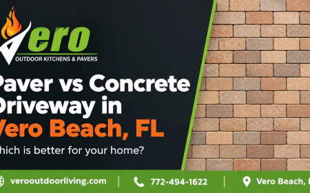 Paver vs Concrete Driveway in Vero Beach, FL