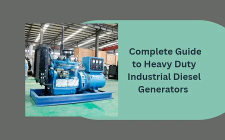Complete Guide to Heavy Duty Industrial Diesel Generators
