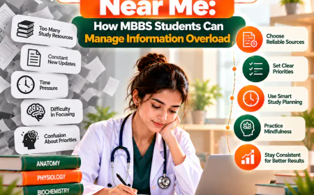 NEET Counsellor Near Me: How MBBS Students Can Manage Information Overload