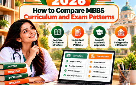 NEET Rank Predictor 2026: How to Compare MBBS Curriculum and Exam Patterns
