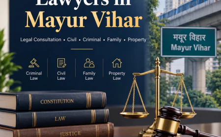Lawyers in Mayur Vihar: Find Reliable Legal Assistance for Every Legal Need