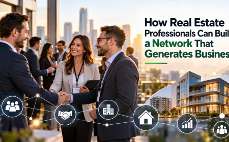 How Real Estate Professionals Can Build a Network That Generates Business