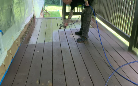 Pressure Washing in Sevierville, TN: Why Does Your Driveway Look Stained?