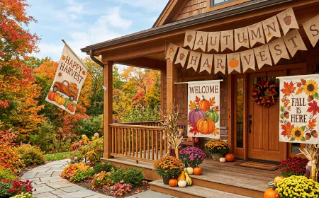 Fall Porch Bunting: How to Create a Festive Seasonal Display