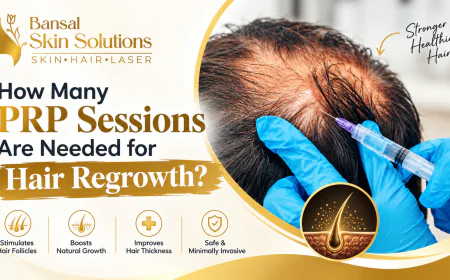 How Many PRP Sessions Are Needed for Hair Regrowth?