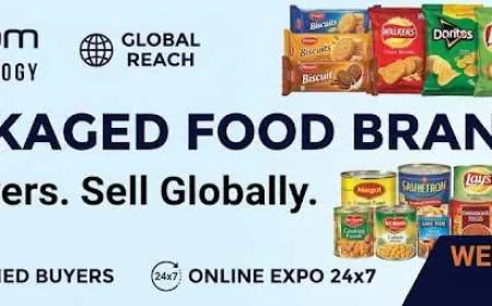 FMCG & Packaged Food Brands Exhibit to 1M+ Buyers. Sell Globally.