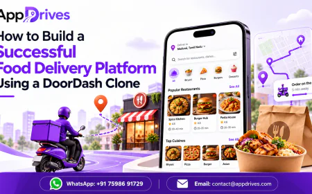 How to Build a Successful Food Delivery Platform Using a DoorDash Clone