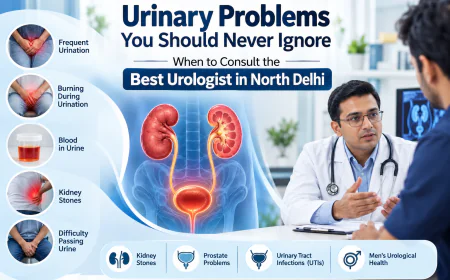 Urinary Problems You Should Never Ignore: When to Consult the Best Urologist in North Delhi
