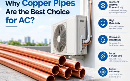 Why Copper Pipes Are the Best Choice for Air Conditioners?