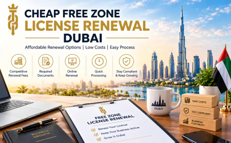 Cheap Free Zone License Renewal Dubai: How to Save Money